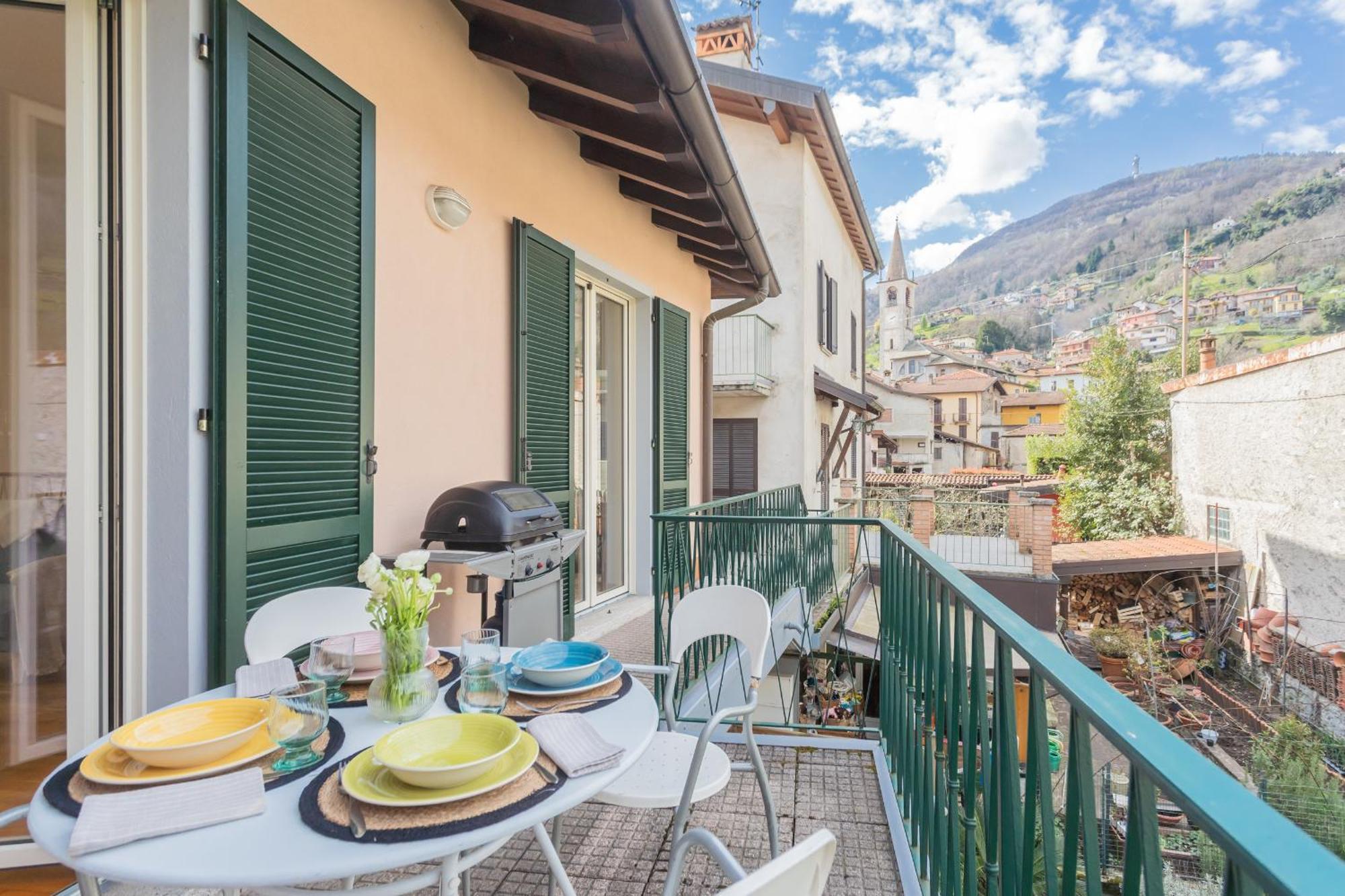 Ponente Balcony & Garden By Rent All Como Gravedona Exteriér fotografie
