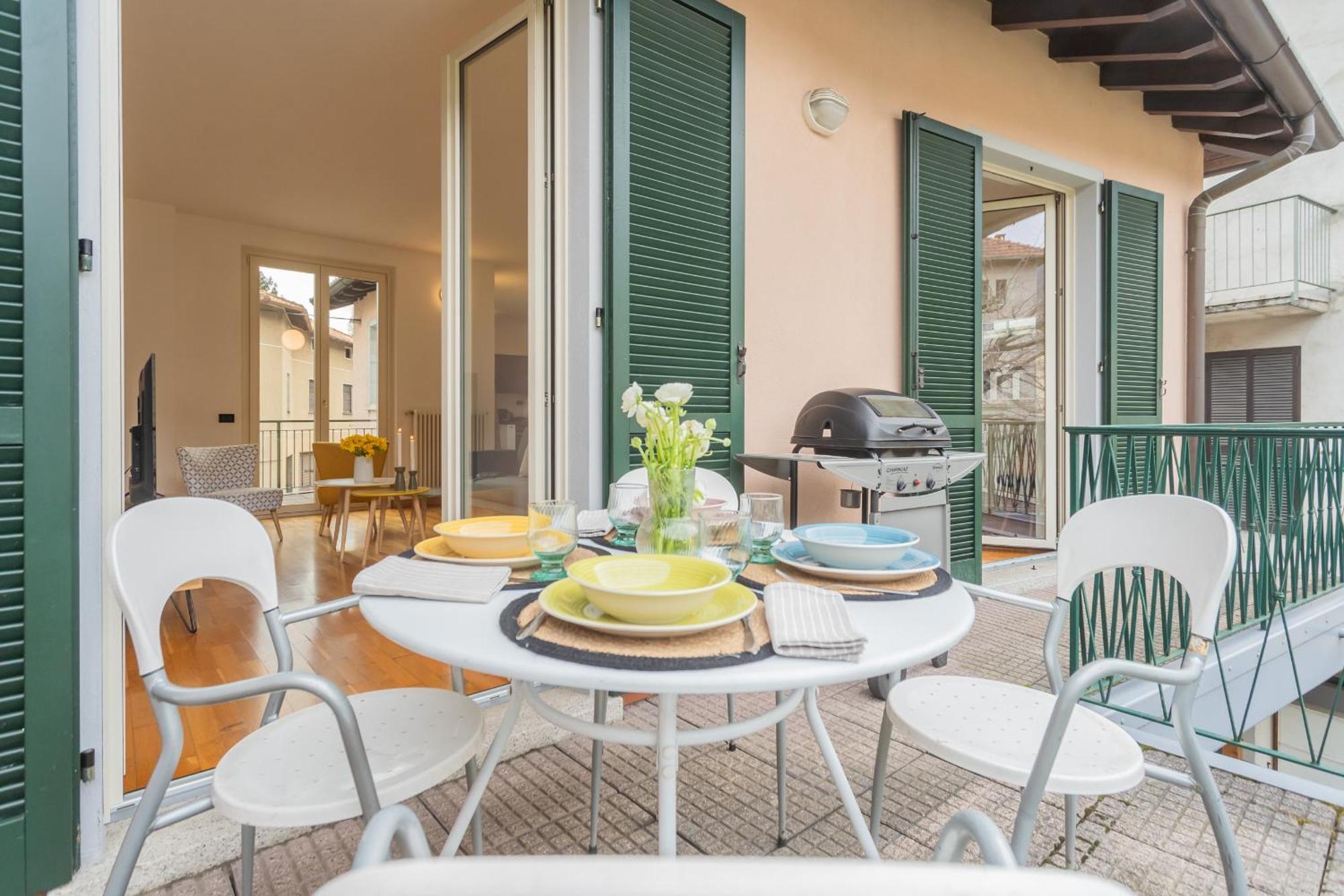Ponente Balcony & Garden By Rent All Como Gravedona Exteriér fotografie